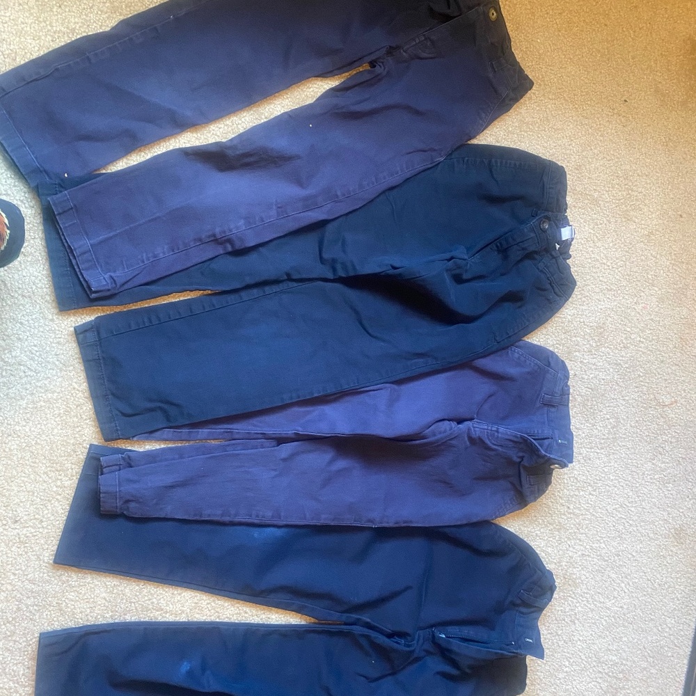 5 School Uniform Boys pants size 7
